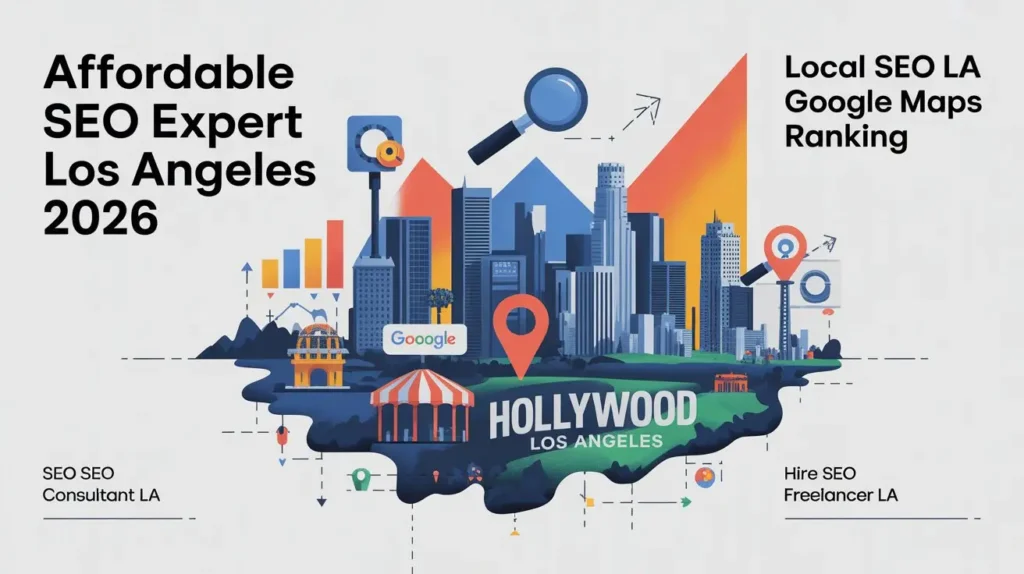Affordable SEO expert for small businesses in Los Angeles, specializing in Google Maps SEO rankings for local visibility