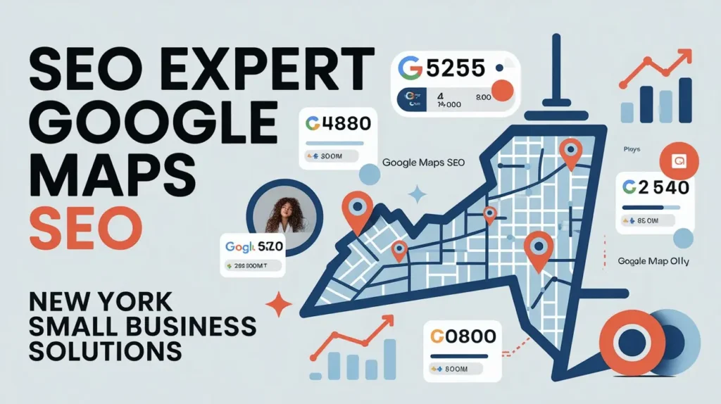 SEO expert for Google Maps SEO in New York, providing small business solutions to increase local visibility and traffic