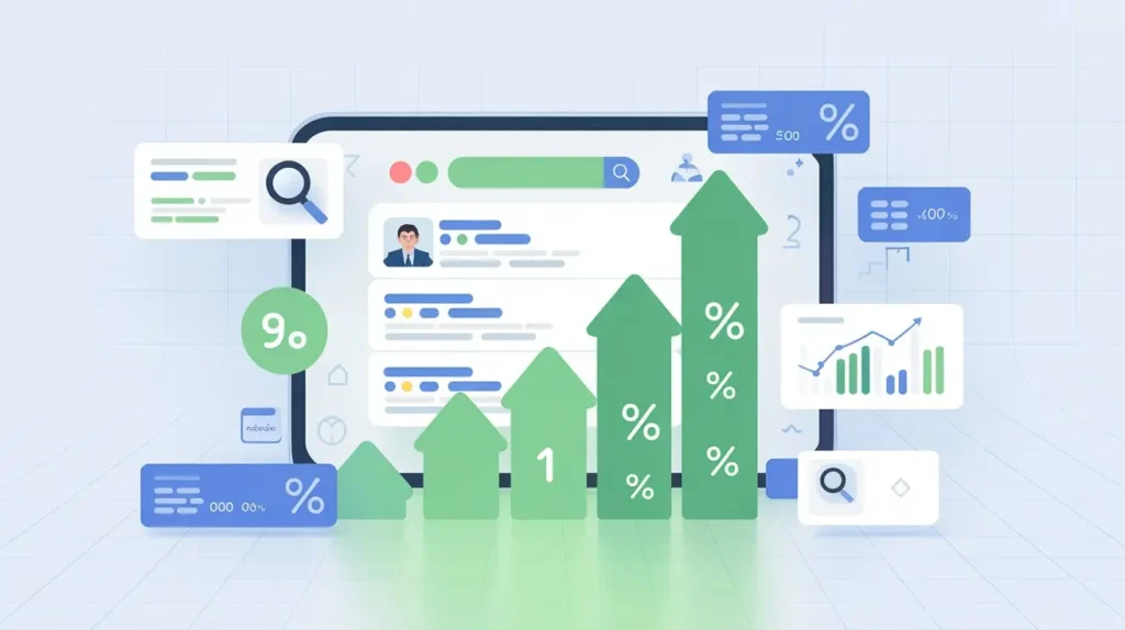 search ranking recovery growth analytics dashboard
