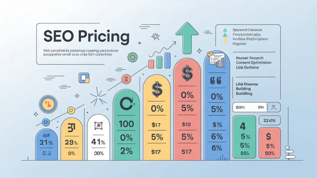 How Much Does SEO Cost in 2026 ? How much does SEO cost infographic displaying SEO pricing packages from basic to enterprise plans.