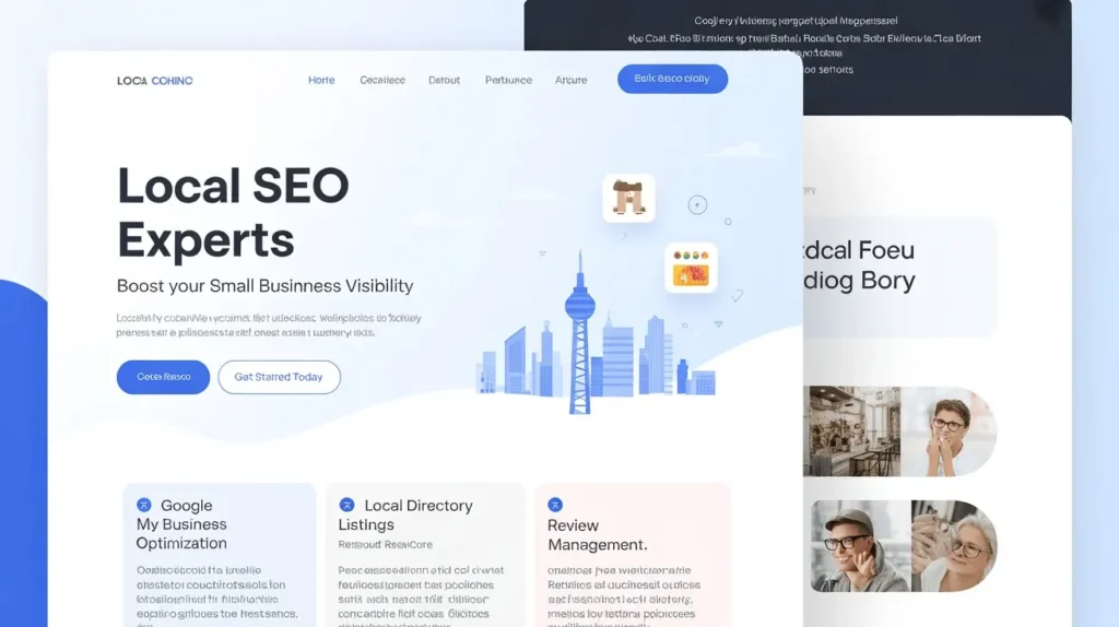 Small Business Local SEO: What $300/Month Gets You in 2026 local seo experts landing page design